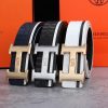 H 3-color fashion belt