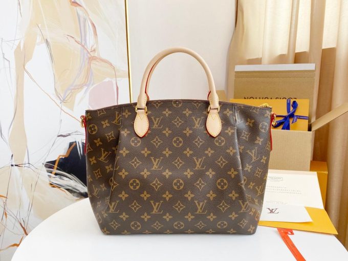 Louis Turenne MM Monogram Canvas For Women, Women’s Handbags, Shoulder Bags 15in/38cm LV M48814 - Image 4
