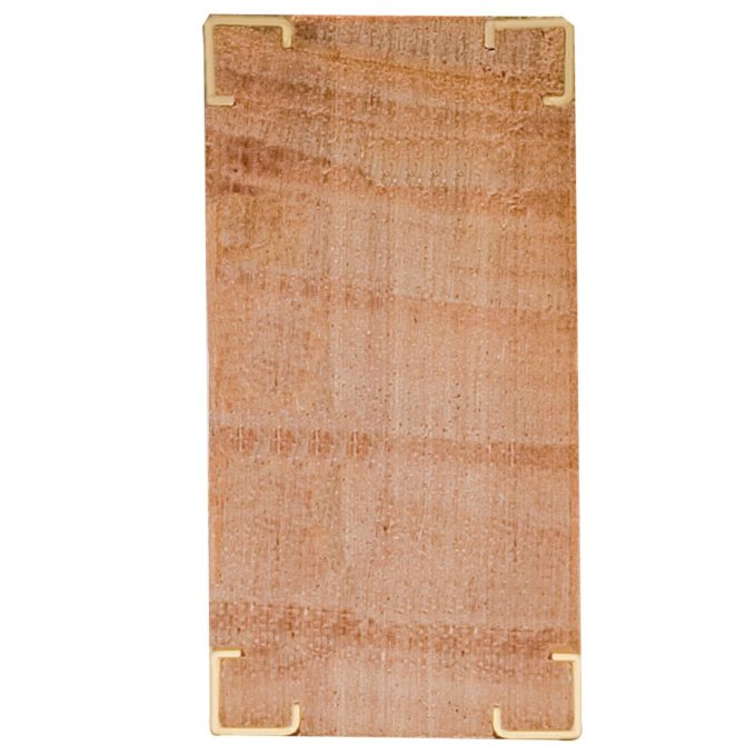 Sands Level & Tool SL12AB48 48” Professional Brass Bound Mahogany Level (6 Vials) - Image 4