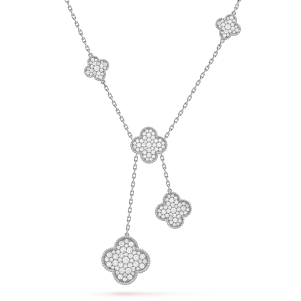 Magic Alhambra Necklace, 6 Charms