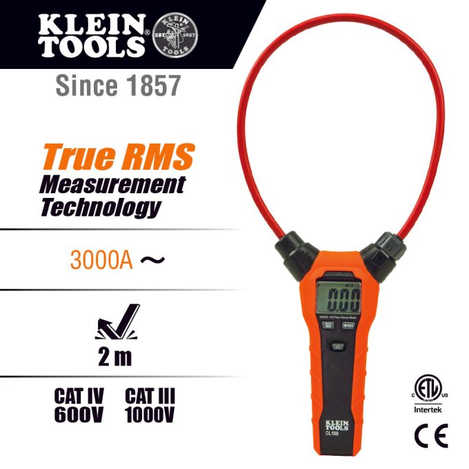 Klein Tools CL150 Flexible AC Current Clamp Meter - Image 5
