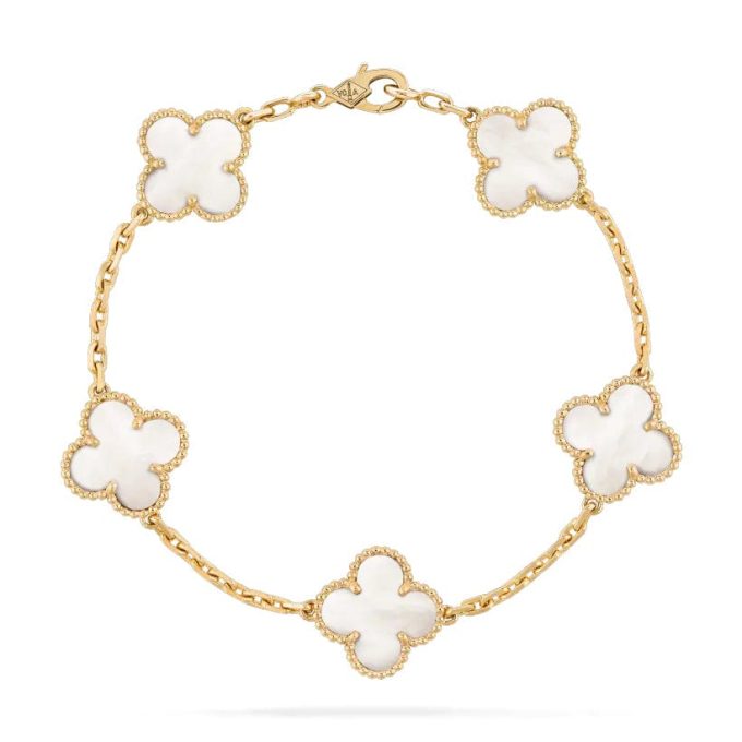Inspired VA Vintage Alhambra Clover Leaf Bracelet - Image 6