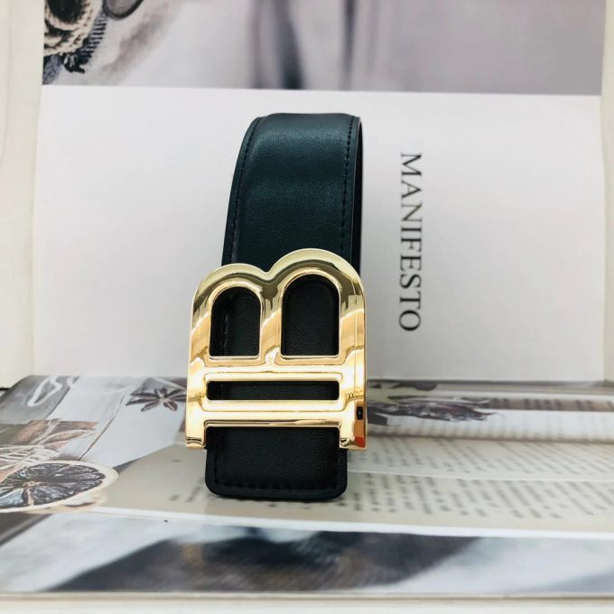 3 Colors Fashion letter leather belt - Image 3