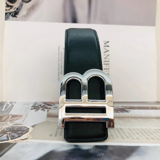 3 Colors Fashion letter leather belt - Image 7