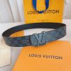 classic black buckle black check men's belt