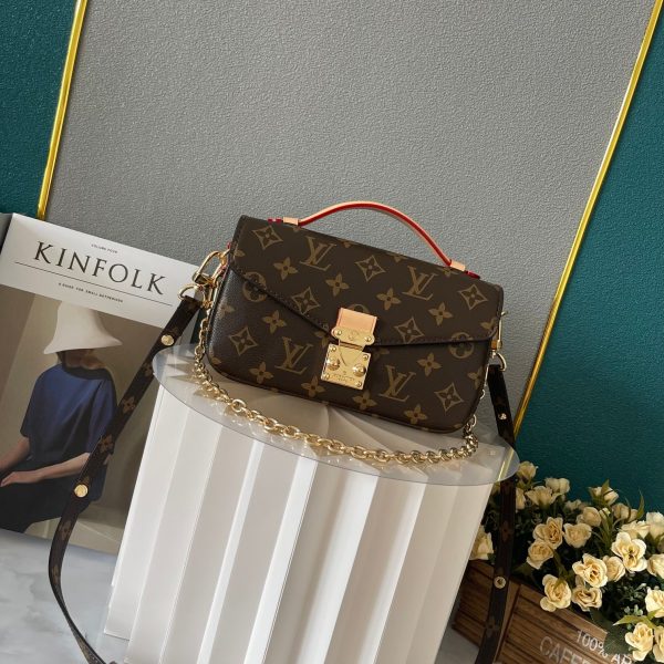 2 Color M46279 Handbag 21.5X6X13.5Cm