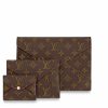 L M62034 Pochette Kirigami Monogram Brown