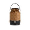 L Monogram REVERSE CANVAS PETIT