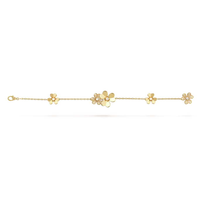 Frivole bracelet, 5 flowers - Image 2