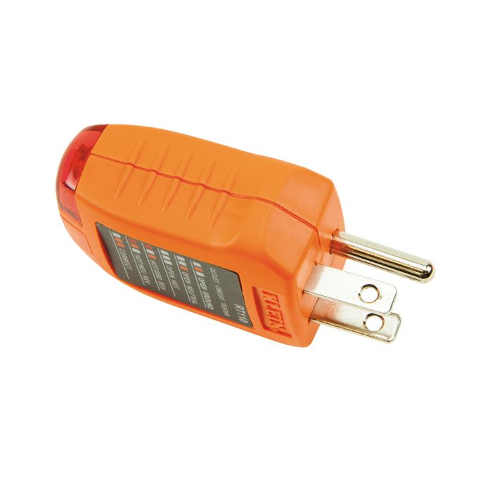 Klein Tools RT110 Receptacle Tester for North American AC Electrical Outlet Receptacles - Image 4