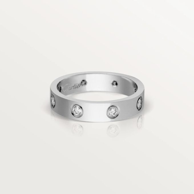car The LOVE WEDDING BAND Ring - Image 23