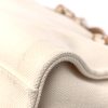 cc Canvas Pearl Large Deauville Tote Ecru Beige