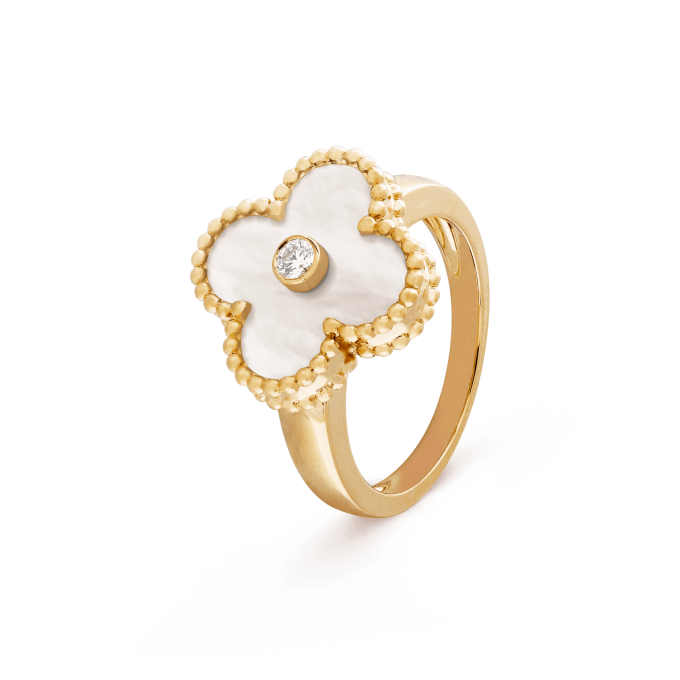 Inspired VA Vintage Alhambra Clover Leaf Ring - Image 8