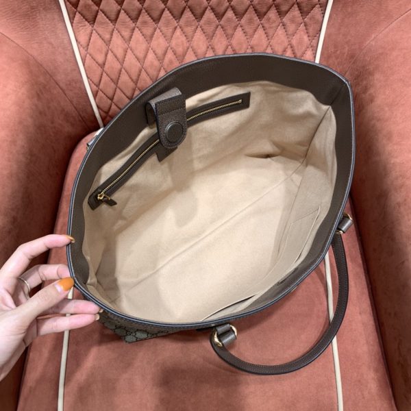 GC479 Ophidia GG Medium Tote / 15"W x 11"H x 5.5"D