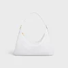 LARGE ROMY IN SUPPLE CALFSKIN ARCTIC WHIT