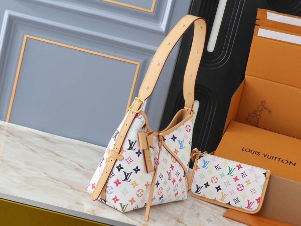 New M13661 M46203 High Quality 29X24X12Cm Real Leather Handbag With Small Pocket Bb-928079