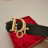 7 Colors Classic Alphabet Buckle Ladies Leather Belt