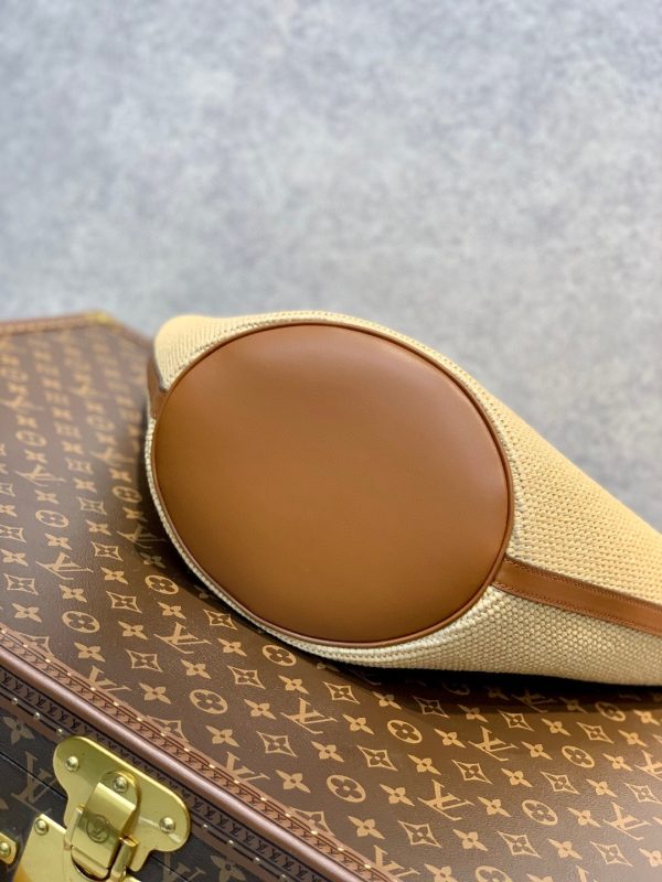 L M59963 Louis Saint Jacques Bag Caramel Brown/black