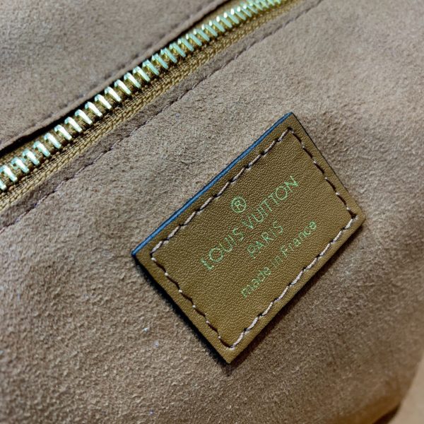 L M59963 Louis Saint Jacques Bag Caramel Brown/black