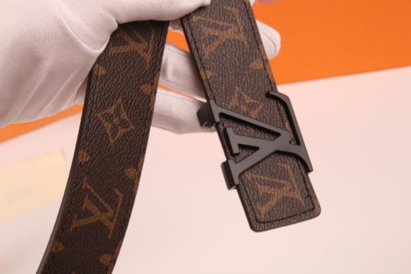 Men's belt with brown old flower + wallet 3 colors belt buckle