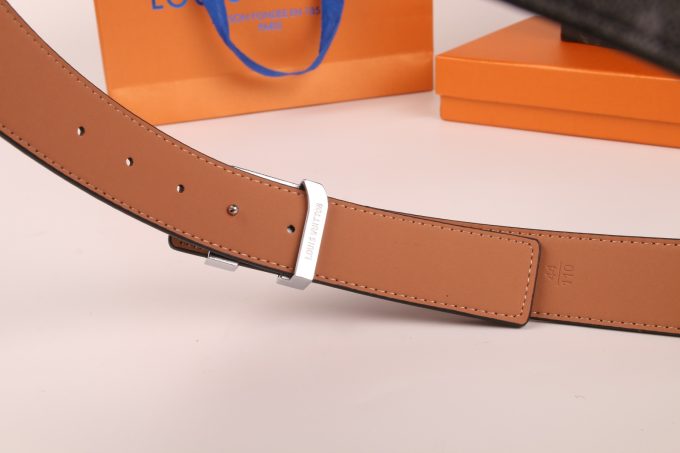 3 Color Belt Buckle + Wallet  Printed Letter Belt - Image 6