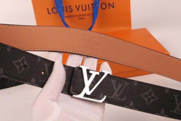3 Color Belt Buckle + Wallet  Printed Letter Belt