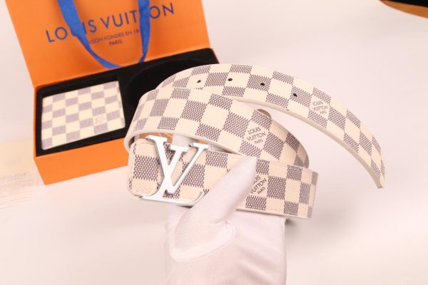 3-color belt buckle + wallet  printed letter belt