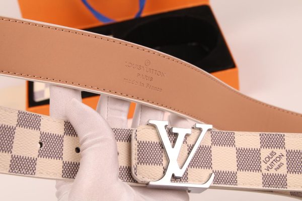 3-color belt buckle + wallet  printed letter belt
