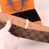 3-color belt buckle + wallet  printed letter belt
