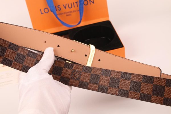 3-color belt buckle + wallet  printed letter belt