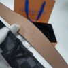 3-color belt buckle + wallet  printed letter belt