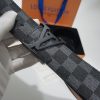 3-color belt buckle + wallet  printed letter belt