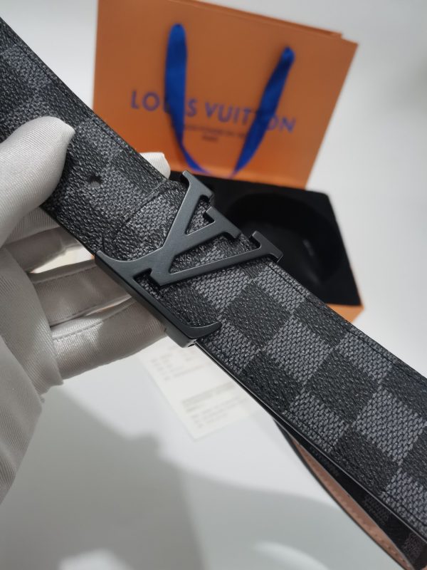 3-color belt buckle + wallet  printed letter belt