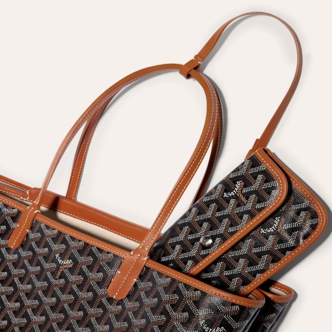 ISABELLA BAG BLACK/BROWN - Image 4