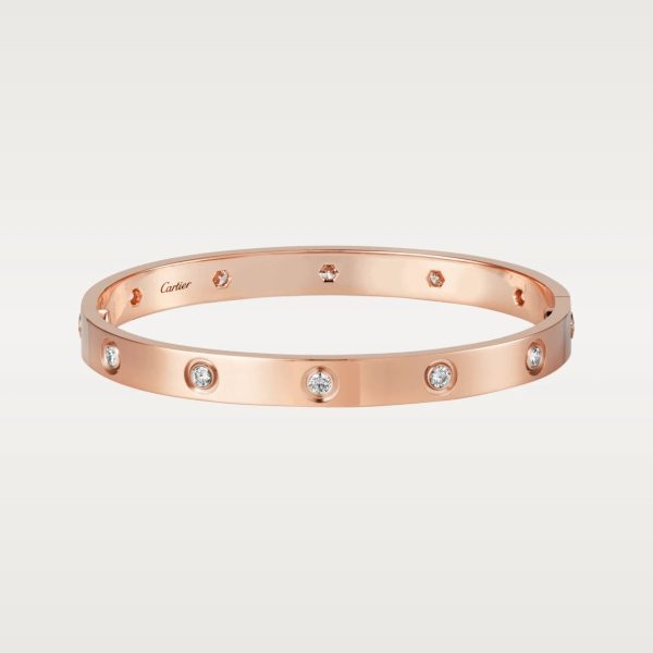 car The London Love Bracelet With Diamond Big Model-6mm Width
