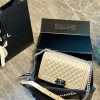CC new arrival Leboy caviar leather size: 25 cm