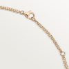 car Love Necklace With 2 Diamonds