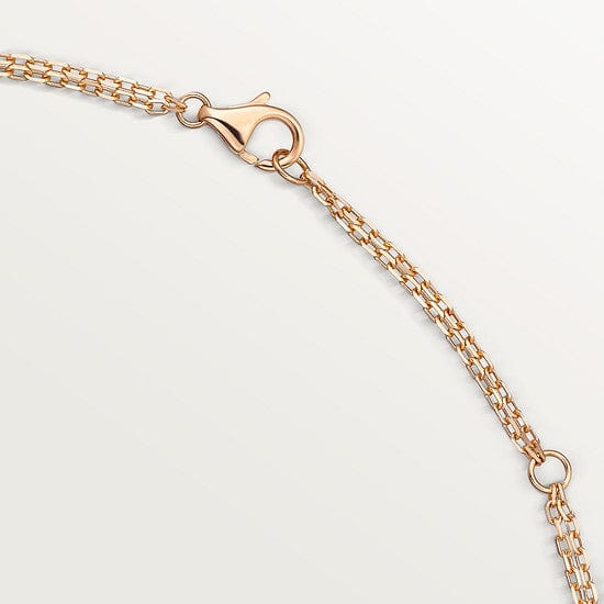 car Love Necklace With 2 Diamonds