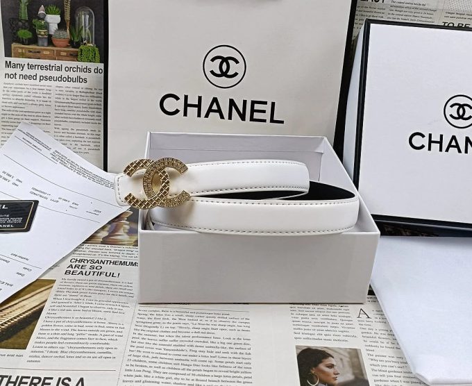 5 Colors  Double C Rhinestone Belt - Image 6