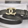Classic Double C Leather Belt