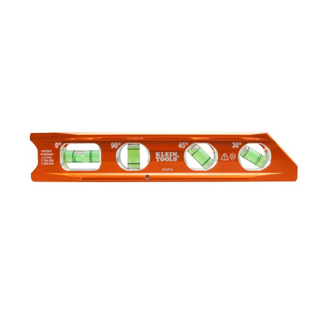 Klein Tools 935RB Torpedo Billet High-Viz Level with Rare Earth Magnet and Tapered Nose - Image 5
