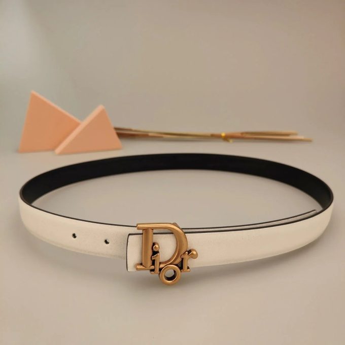 7 Colors Classic Alphabet Buckle Ladies Leather Belt - Image 7