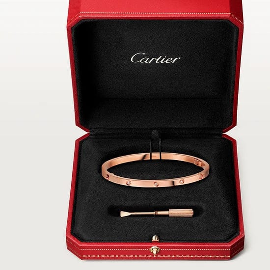 car The London Love Bracelet With 8 Diamonds Small Model-4mm Width