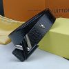 3 Colors  printed letter leather belt