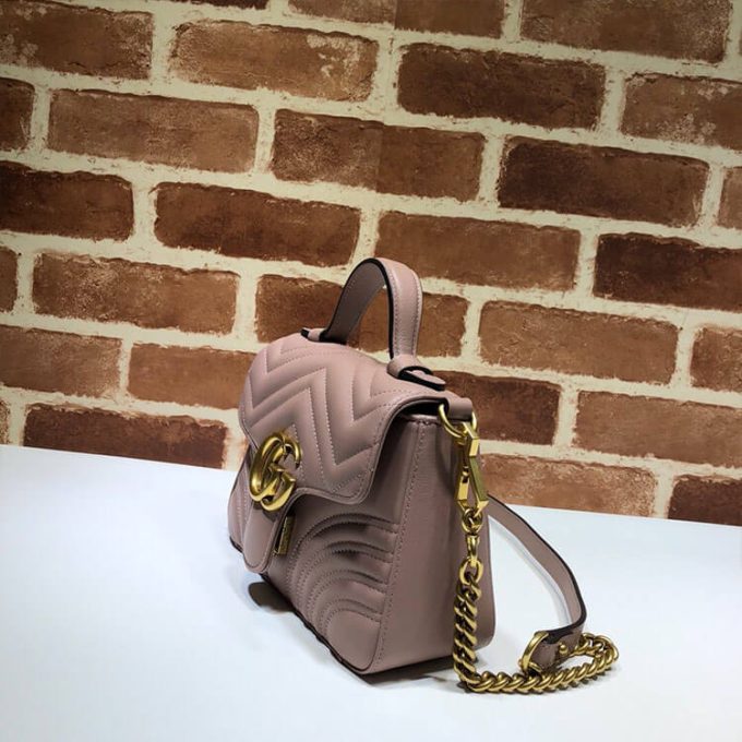 GG Marmont Mini Top Handle Bag - Image 2
