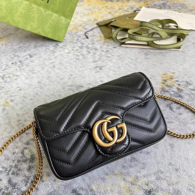 GG Marmont matelasse leather super mini bag - Image 2