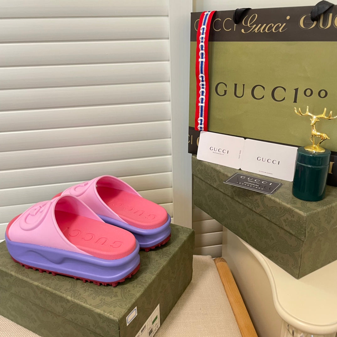 Women's Platform Slippers - Image 2