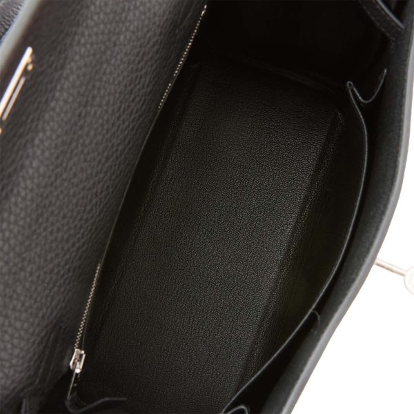 H Kelly Retourne 25 Black Togo Palladium Hardware