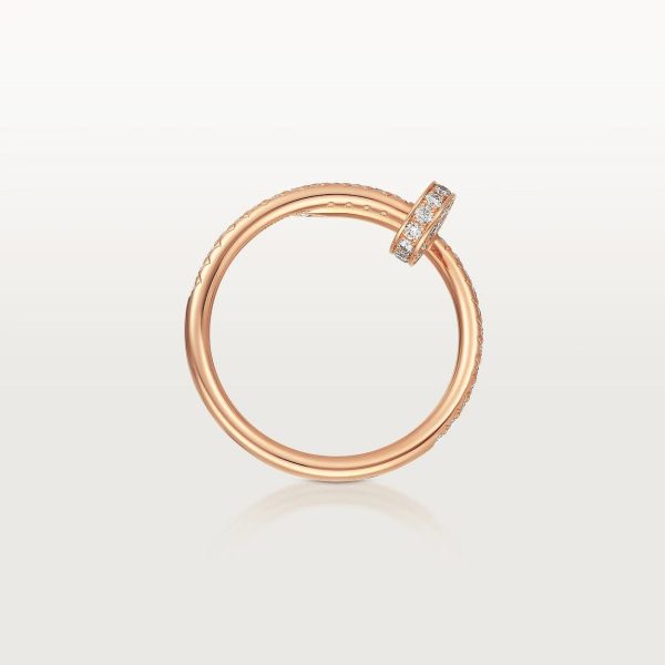car Inspired Juste Un Clou Nail Ring-Diamond Paved