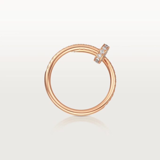 car Inspired Juste Un Clou Nail Ring-Diamond Paved - Image 3